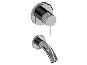 LUCILLA 3250MC - 2 hole wall-mounted bathtub mixer by RUBINETTERIE STELLA - view 2